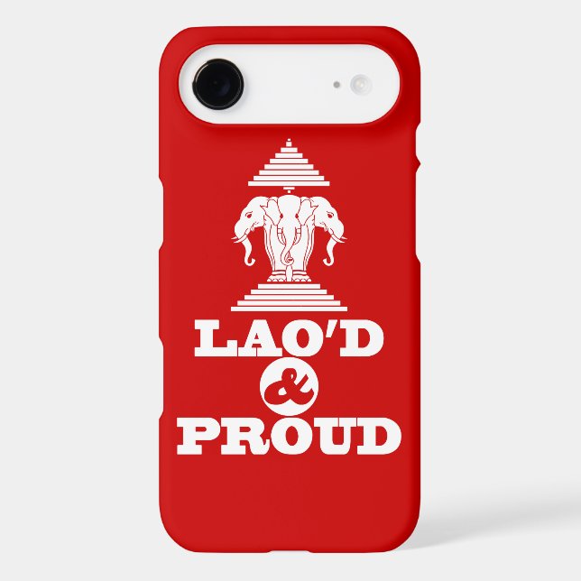 LAO'D & PROUD Case-Mate iPhone CASE (Back)