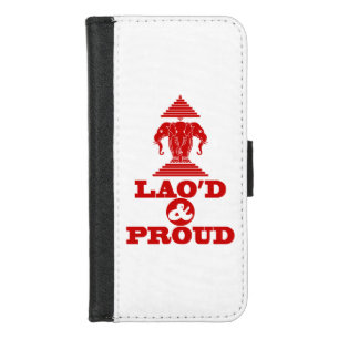 LAO'D & PROUD iPhone 8/7 WALLET CASE
