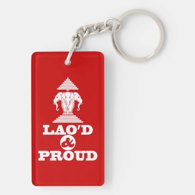 LAO'D & PROUD KEYCHAIN (Back)