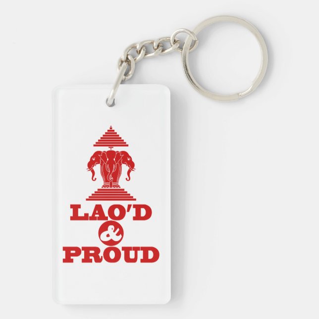 LAO'D & PROUD KEYCHAIN (Back)