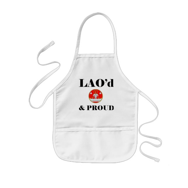 LAO'd & PROUD Kids Apron (Front)