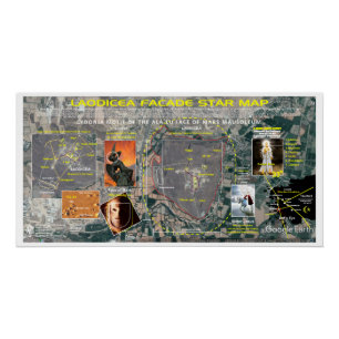 Laodicea Orion Star Map Poster