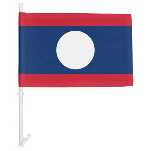 Laos Car Flag