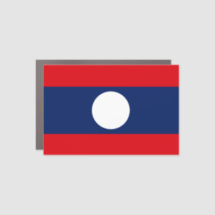 Laos Car Magnet