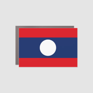Laos Car Magnet