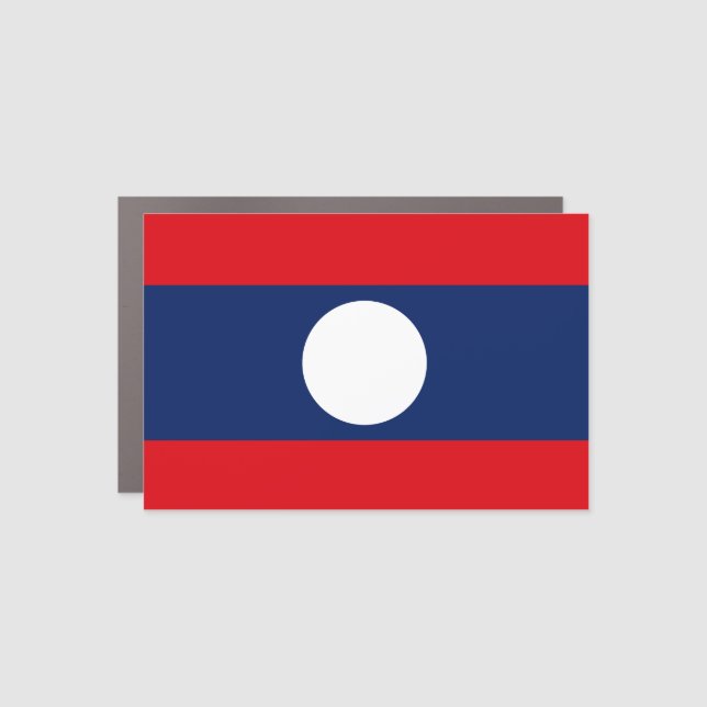 Laos Car Magnet (Front)