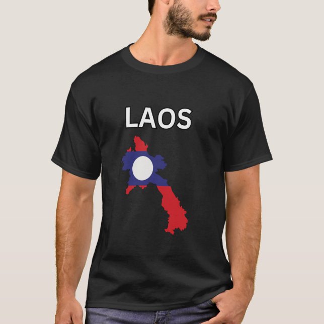 Laos Design T-Shirt (Front)