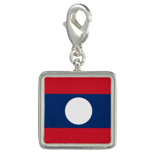 Laos Flag Charm
