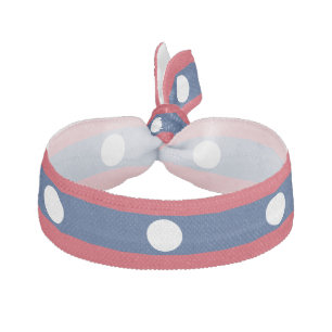 Laos Flag Elastic Hair Tie