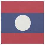 Laos flag fabric