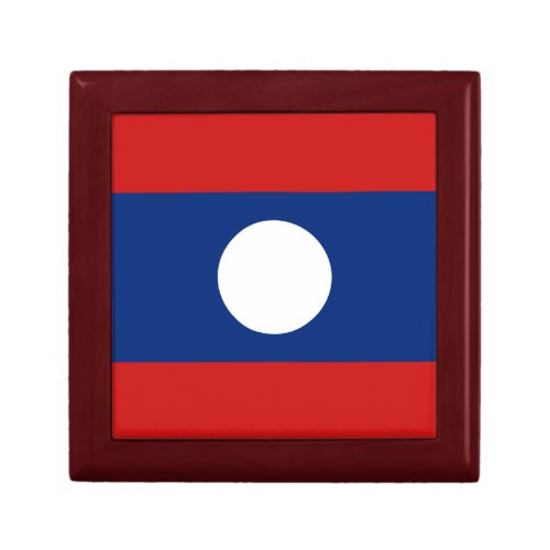 Laos Flag Gift Box