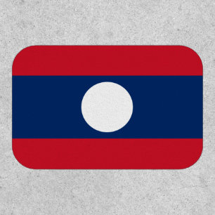 Laos Flag Patch