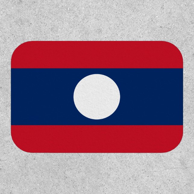 Laos Flag Patch (Front)
