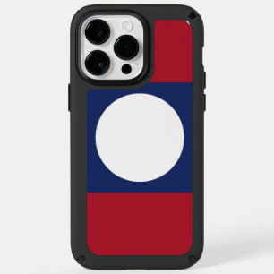 Laos flag speck iPhone 14 pro max case