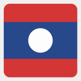 Laos Flag Sticker