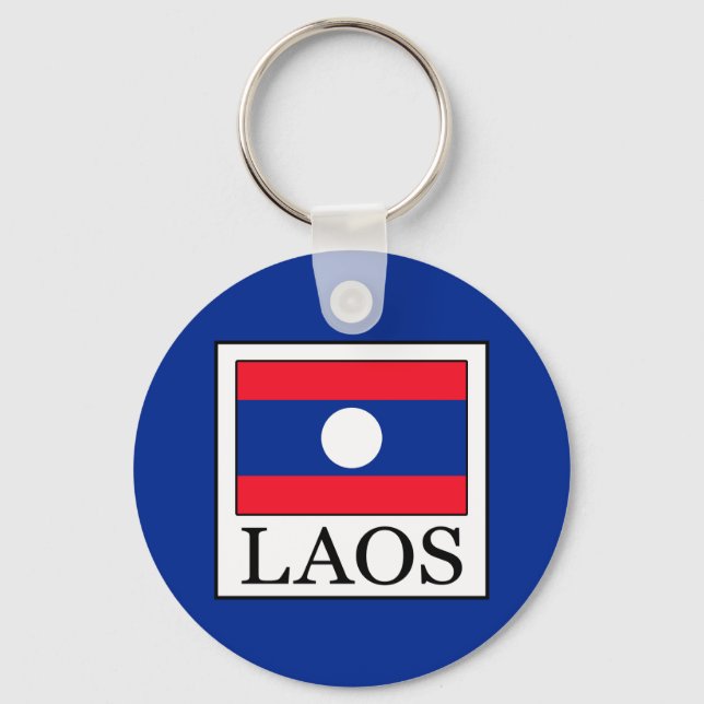 Laos Keychain (Front)