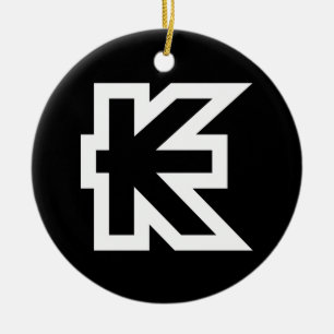 Laos Kip Lao / Laotian Money Sign Ceramic Ornament