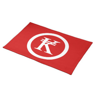 Laos Kip Lao / Laotian Money Sign Cloth Placemat