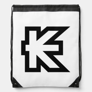 Laos Kip Lao / Laotian Money Sign Drawstring Bag