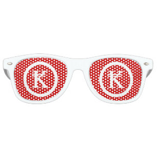 Laos Kip Lao / Laotian Money Sign Retro Sunglasses