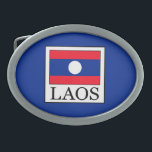 Laos Oval Belt Buckle<br><div class="desc">Laos</div>