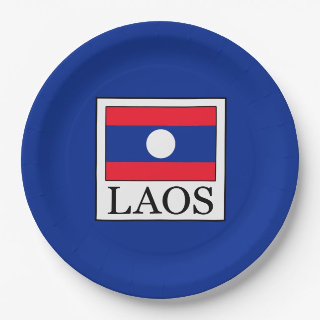 Laos Paper Plates (Front)