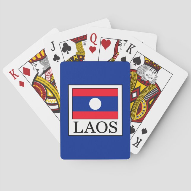 Laos Poker Cards (Back)