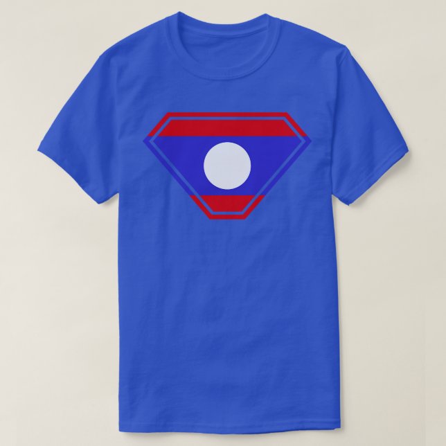 Laos SuperEmpowered Shield T-Shirt (Design Front)