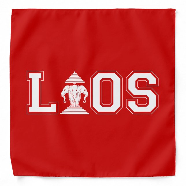 LAOS UNIVERSITY BANDANA (Front)
