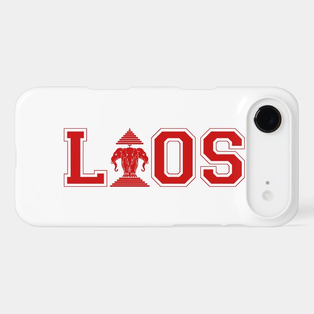 LAOS UNIVERSITY Case-Mate iPhone CASE (Back (Horizontal))
