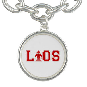 LAOS UNIVERSITY CHARM BRACELET