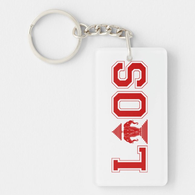 LAOS UNIVERSITY KEYCHAIN (Front)