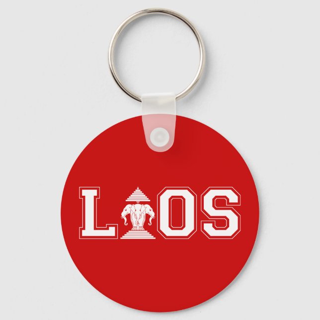 LAOS UNIVERSITY KEYCHAIN (Front)