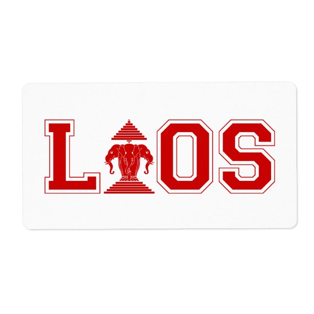 LAOS UNIVERSITY LABEL (Front)