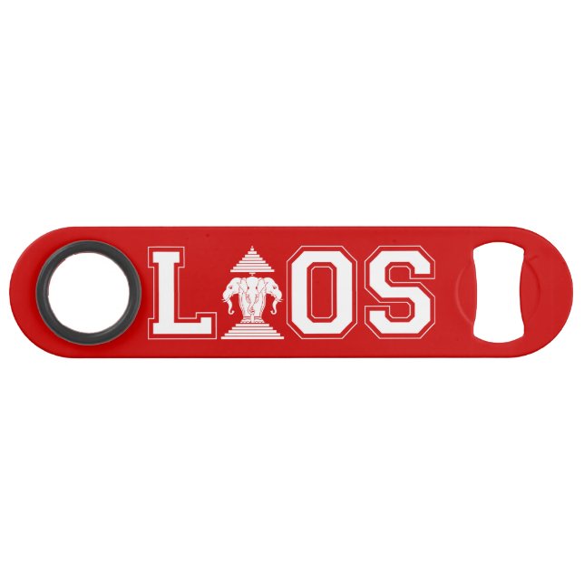 LAOS UNIVERSITY SPEED BOTTLE OPENER (Front (Horizontal))