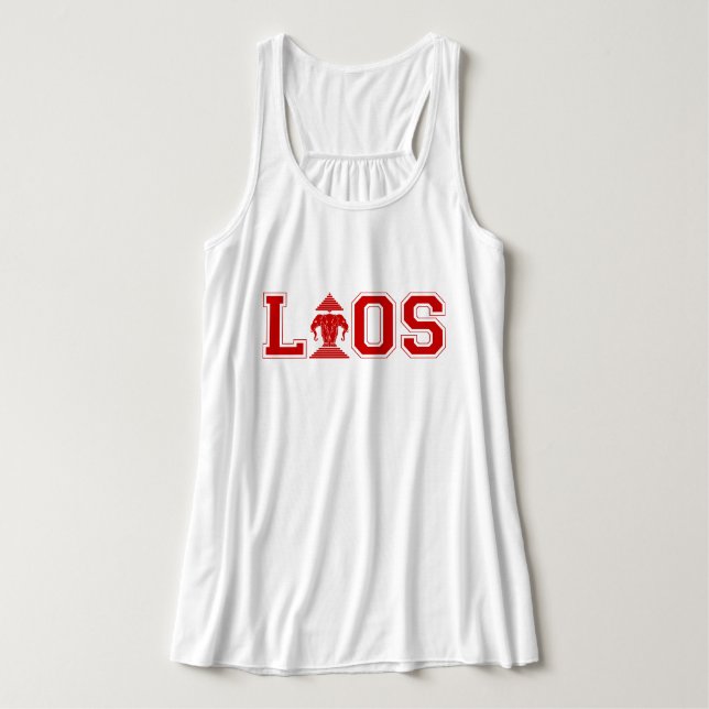 LAOS UNIVERSITY TANK TOP (Design Front)
