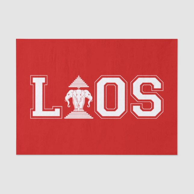 LAOS UNIVERSITY TISSUE PAPER (Front)
