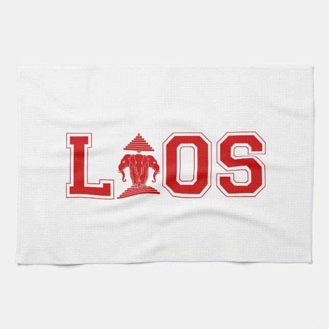 LAOS UNIVERSITY TOWEL (Horizontal)