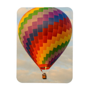 Laos, Vang Vieng. Hot air balloon Magnet