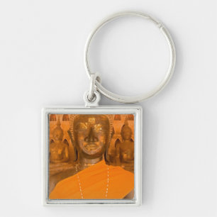 Laos, Vientiane, one of 6840 Buddha images in Keychain