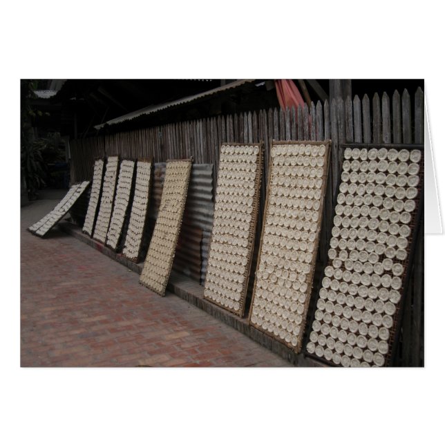 Laotian Rice Field Cards (Front Horizontal)