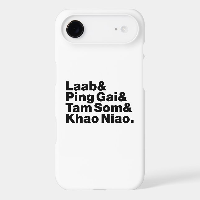Laotian Street Food Case-Mate iPhone Case (Back)