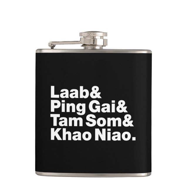 Laotian Street Food Flask (Front)