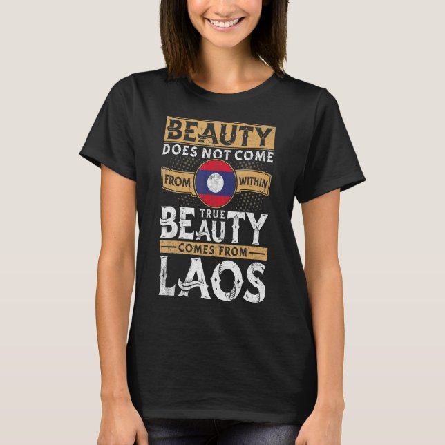 Laotian Women And Men T-Shirt (Front)