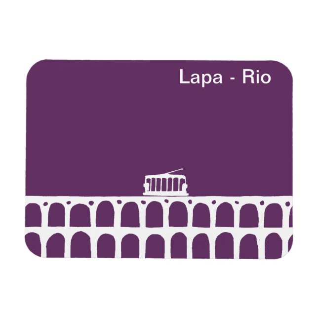 Lapa - Rio de Janeiro Magnet (Horizontal)