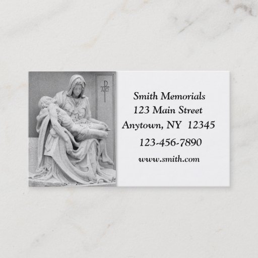 Customizable LaPieta Business Card