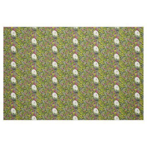 Lapin et de Fleurs Fabric