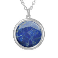 Lapis Lazuli Blue Gemstone Pattern
