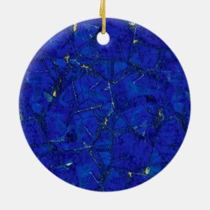 Lapis Lazuli Ceramic Ornament