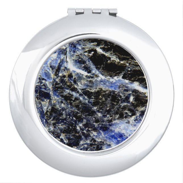 Lapis Lazuli Compact Mirror (Front)